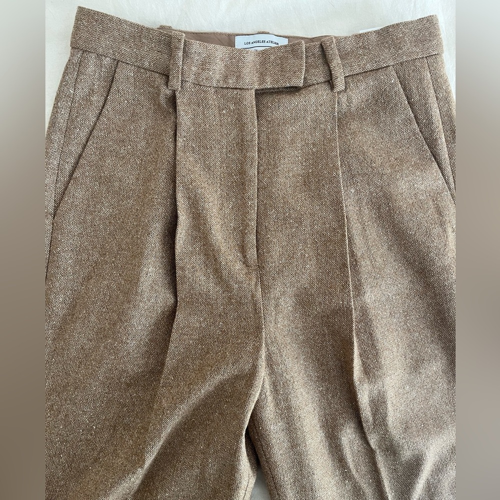 NWOT High waist tweed pants Size 36/4 - Picture 8 of 8